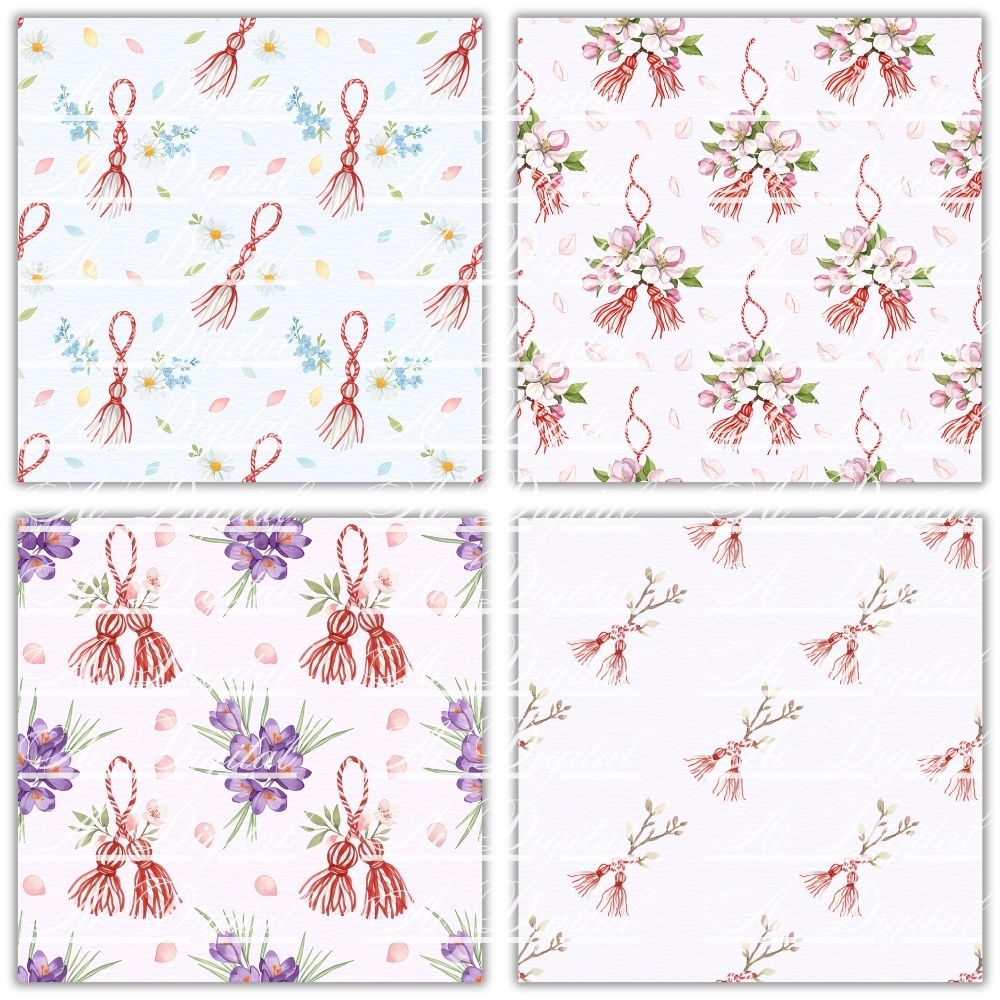 Digital Papers & Clipart Collection