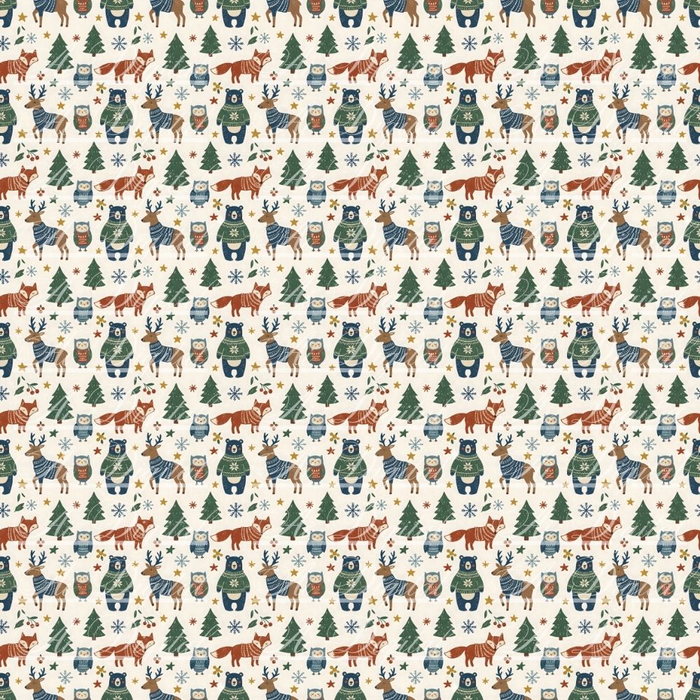 Christmas Patterns Digital Paper Pack