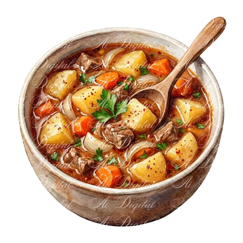 Bulgarian Food Clipart Bundle