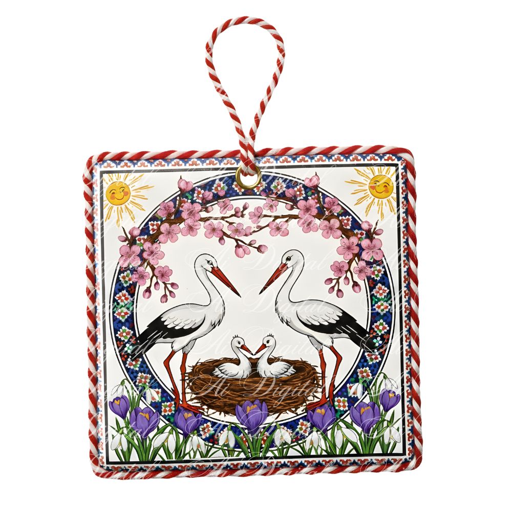 Baba Marta Martenitsa Clipart Bundle (35 PNG, 300 DPI)