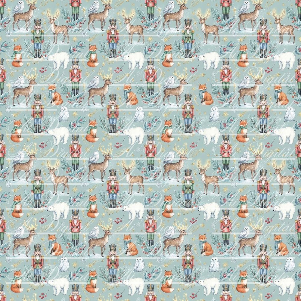 Christmas Patterns Digital Paper Pack