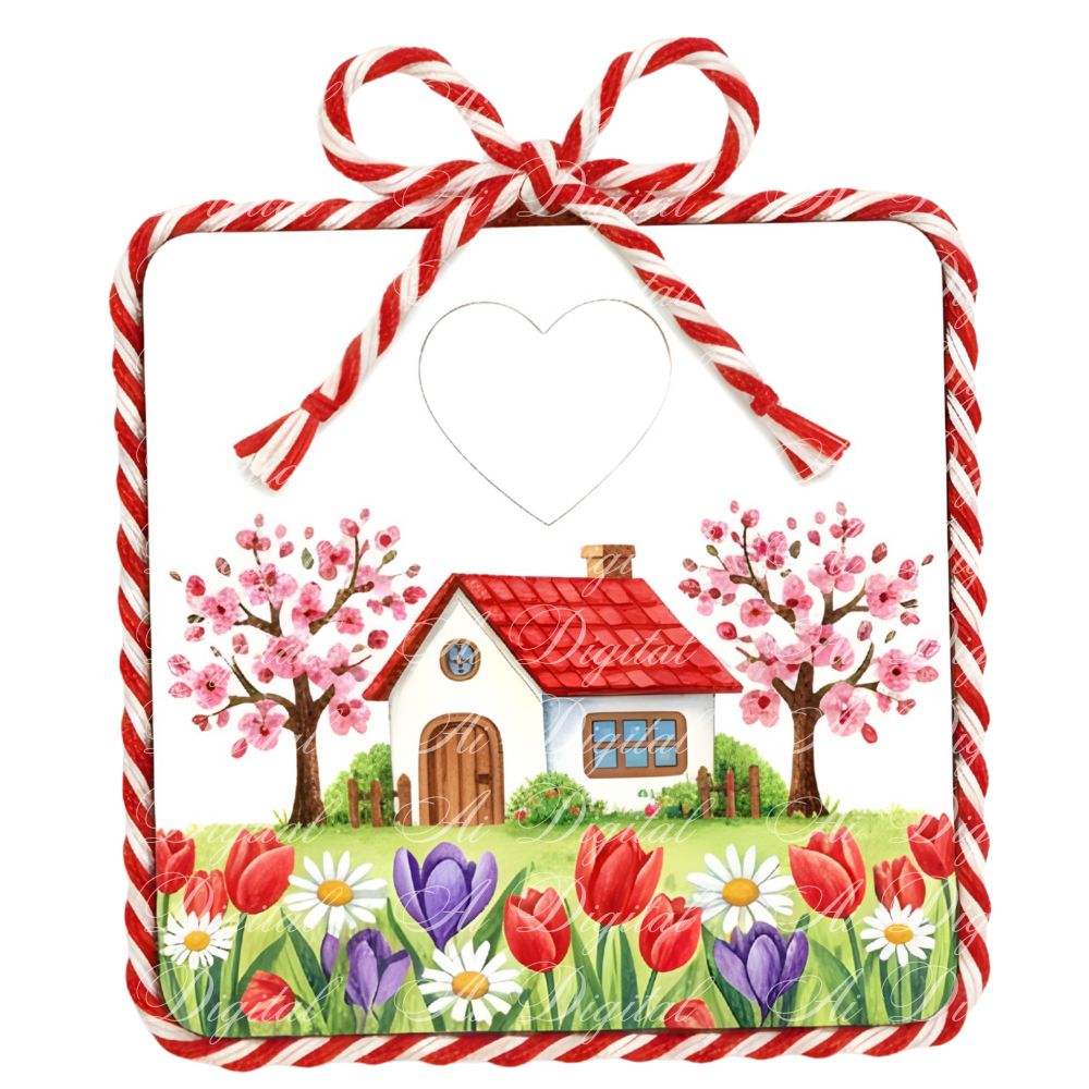 Baba Marta Martenitsa Clipart Bundle (35 PNG, 300 DPI)