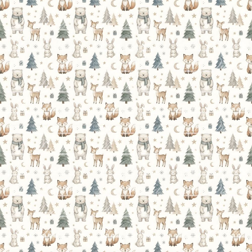 Christmas Patterns Digital Paper Pack