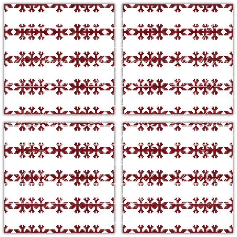 Bulgarian Embroidery Patterns – 32 Digital Papers
