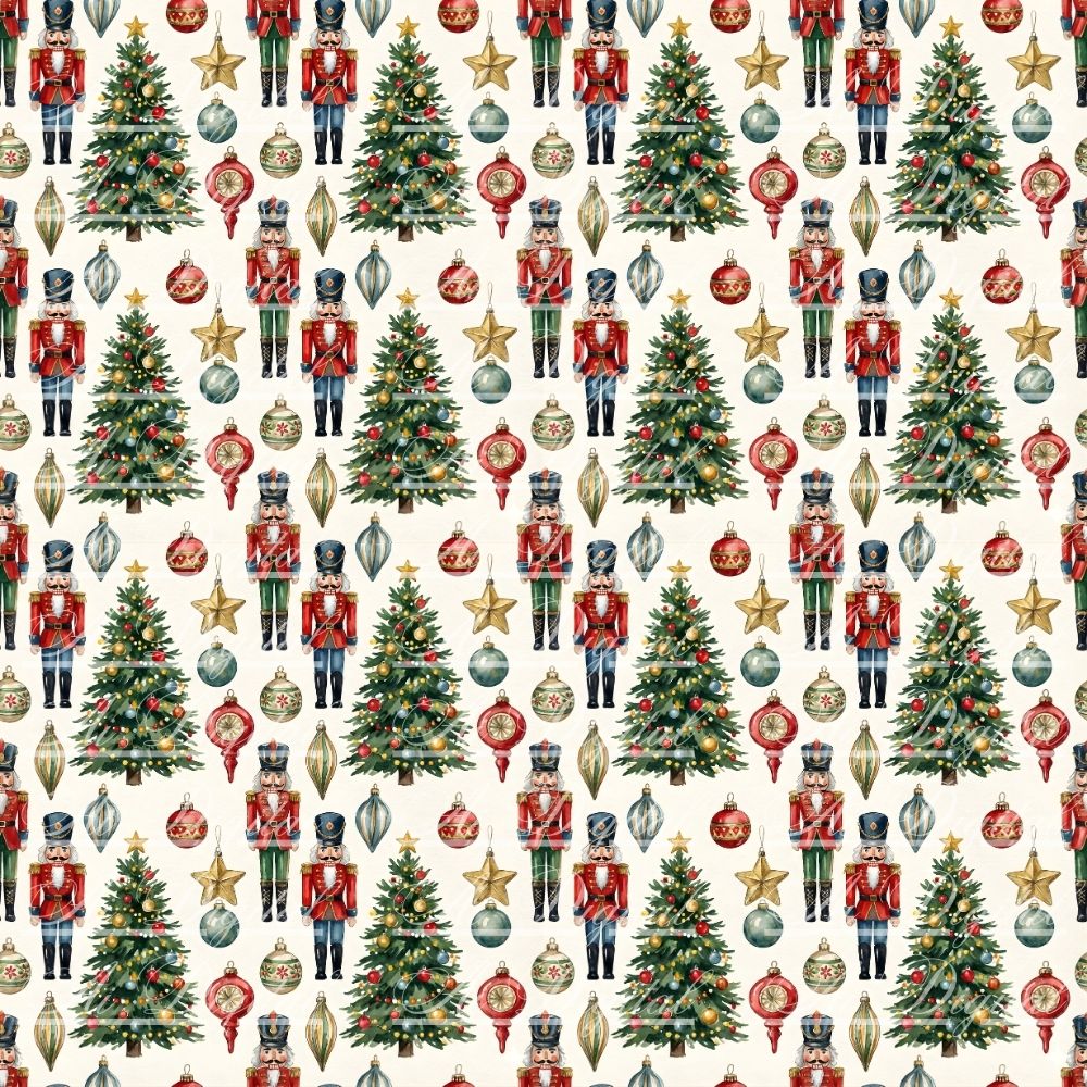 Christmas Patterns Digital Paper Pack