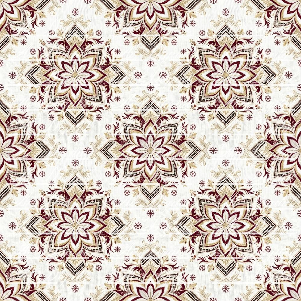 Bulgarian Embroidery Christmas Digital Paper Pack