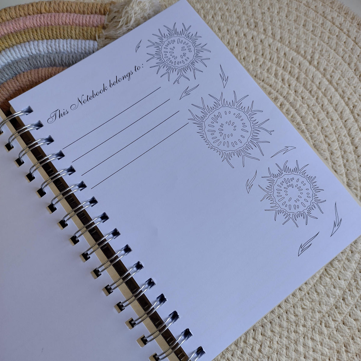 Laser Cut Wooden Notebook Gift Set,Personalized Wooden Stationery Set,Custom Engraved Notebook and Pen Set,Teacher Gift with Pen , Bookmark - product photo 6