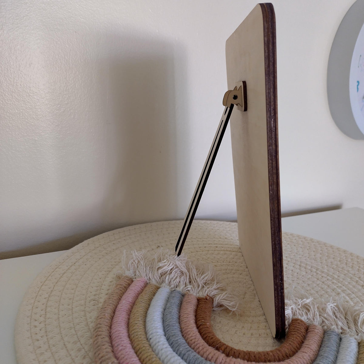 Wooden Magnet Photo Frame | Holds 1–8 Magnets 6.5x9cm | Wall or Shelf Display | Custom Laser Cut Gift | Vertical or Horizontal - product photo 5