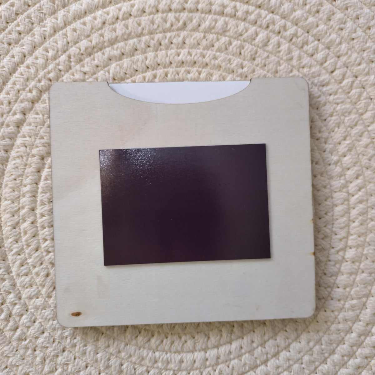 Wooden Ultrasound Photo Frame Magnet | Sonogram Fridge Magnet | Baby Scan Keepsake | Pregnancy Announcement Gift | Coming Soon - product photo 4