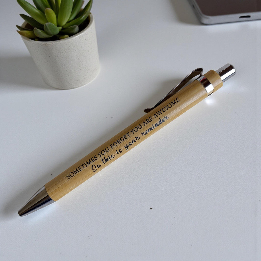 Laser Cut Wooden Notebook Gift Set,Personalized Wooden Stationery Set,Custom Engraved Notebook and Pen Set,Teacher Gift with Pen , Bookmark - product photo 9