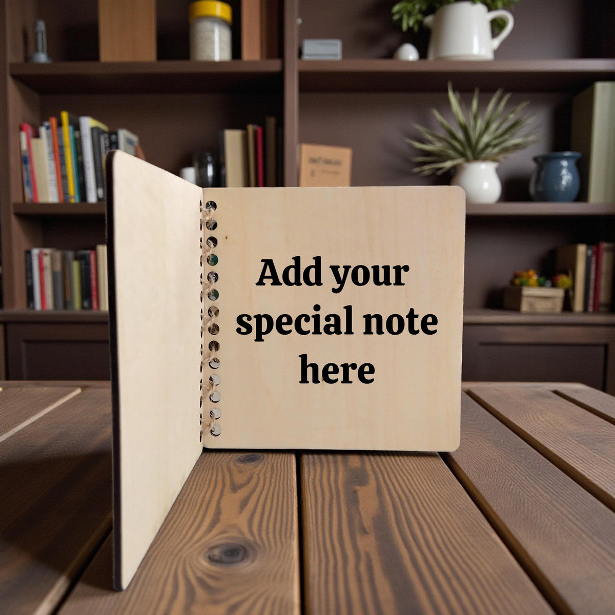 Personalised Wooden Teacher Card, Laser Engraved Thank You Gift, Mentor Tutor Coach Appreciation, End of Year Keepsake - product photo 2